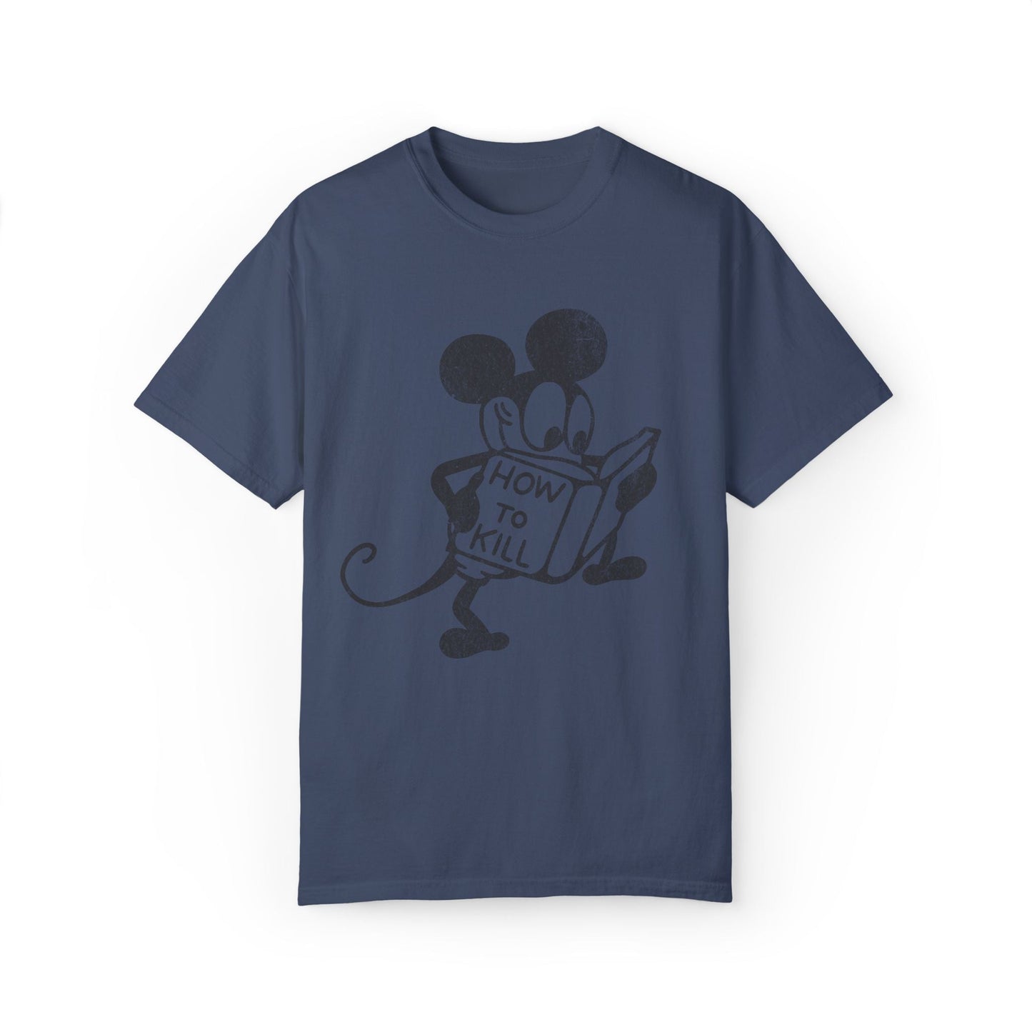Mickey Mouse How To Kill Vintage T-shirt.
