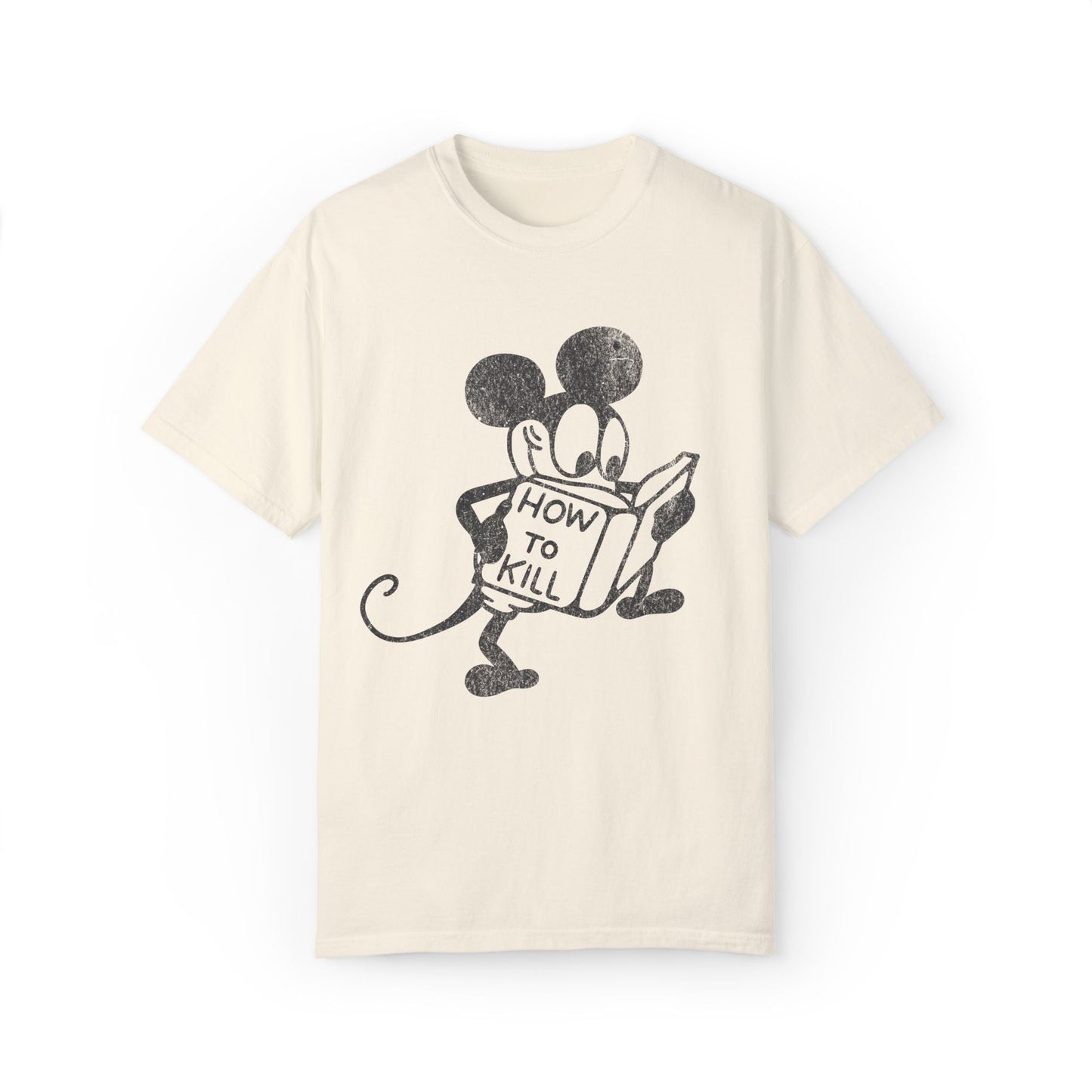 Mickey Mouse How To Kill Vintage T-shirt.