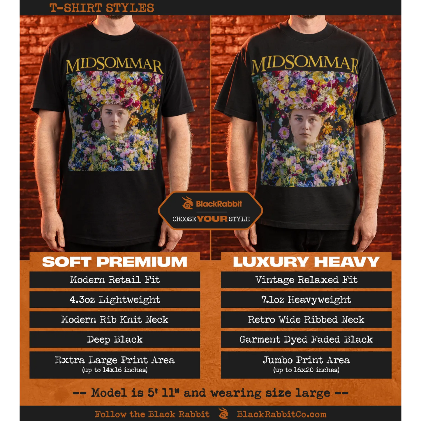 Midsommar May Queen Flower Dress Unisex Classic T-Shirt