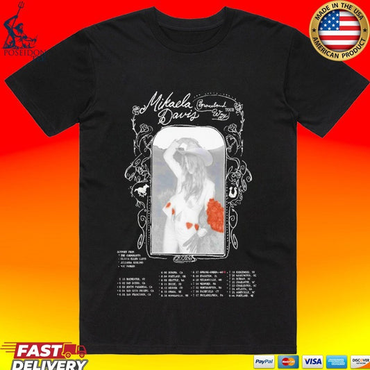 Mikaela Davis Tour Graceland Way 2026 T-shirt