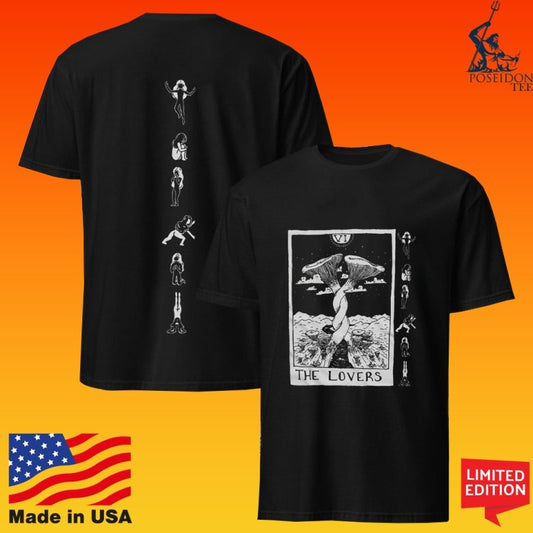 Miniminuteman Lovers Tarot Card T-shirt