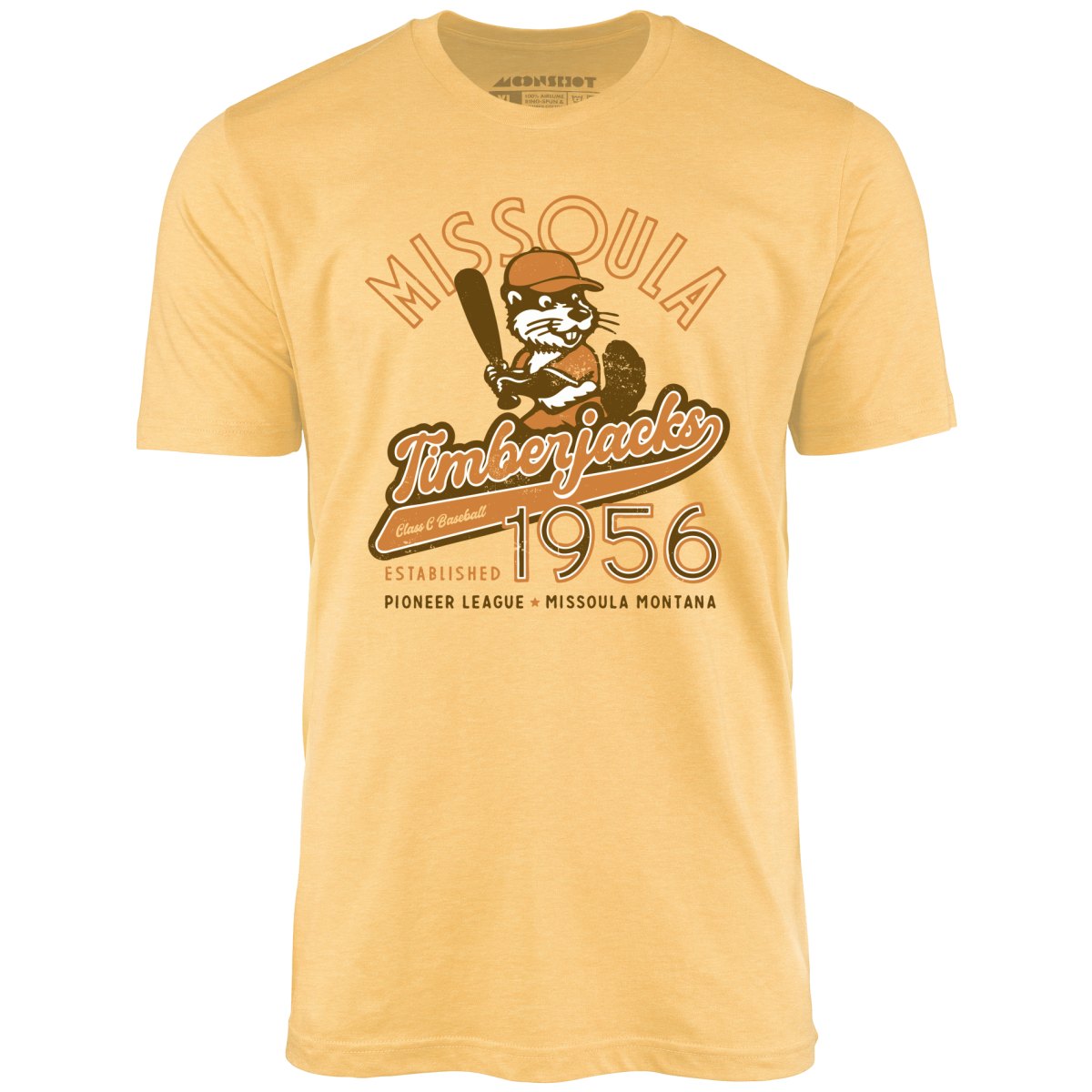 Missoula Timberjacks - Montana - Vintage Defunct Baseball Teams - Unisex T-Shirt
