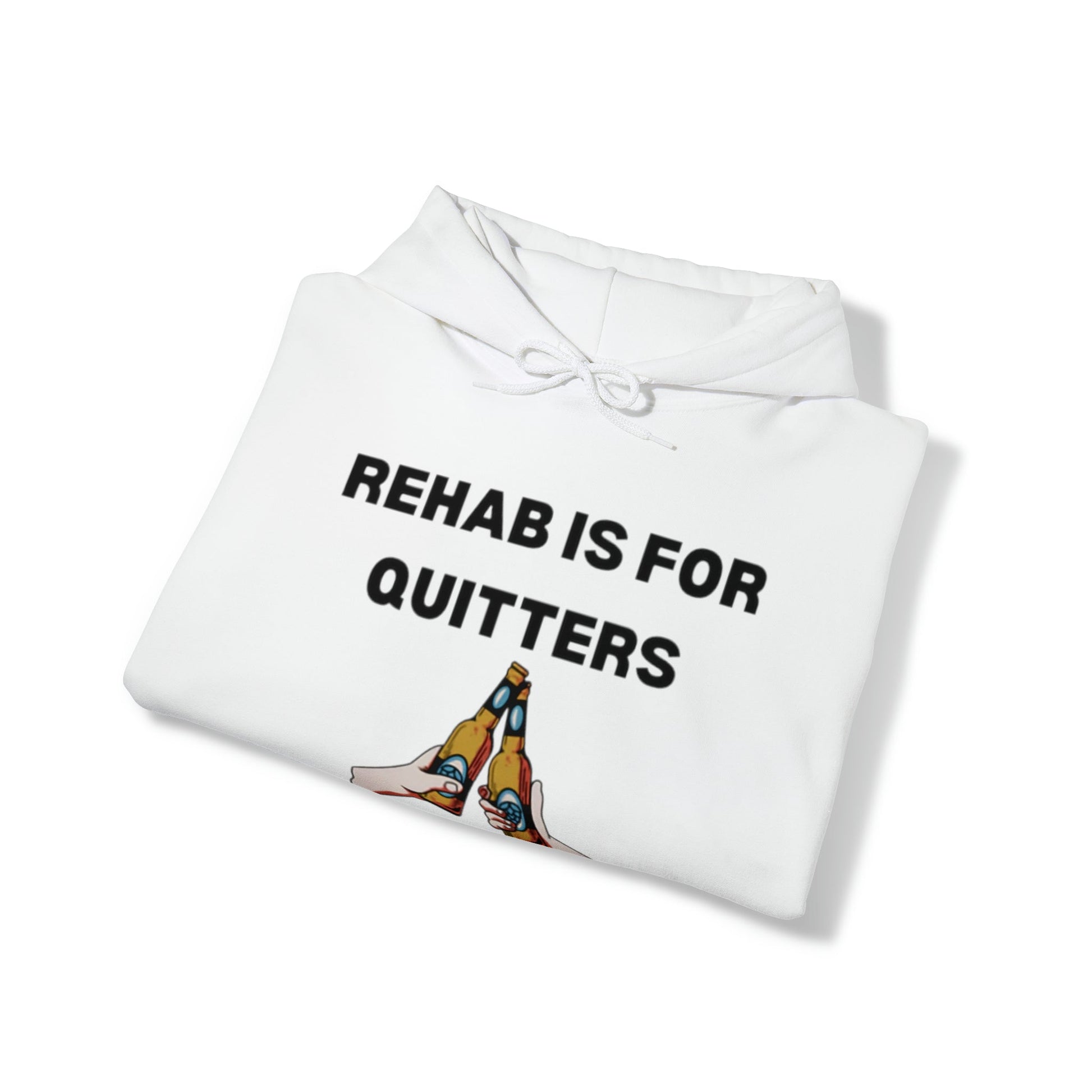 Rehab is for Quitters Hoodie - clothing by TeeHivey.com (Image 2)