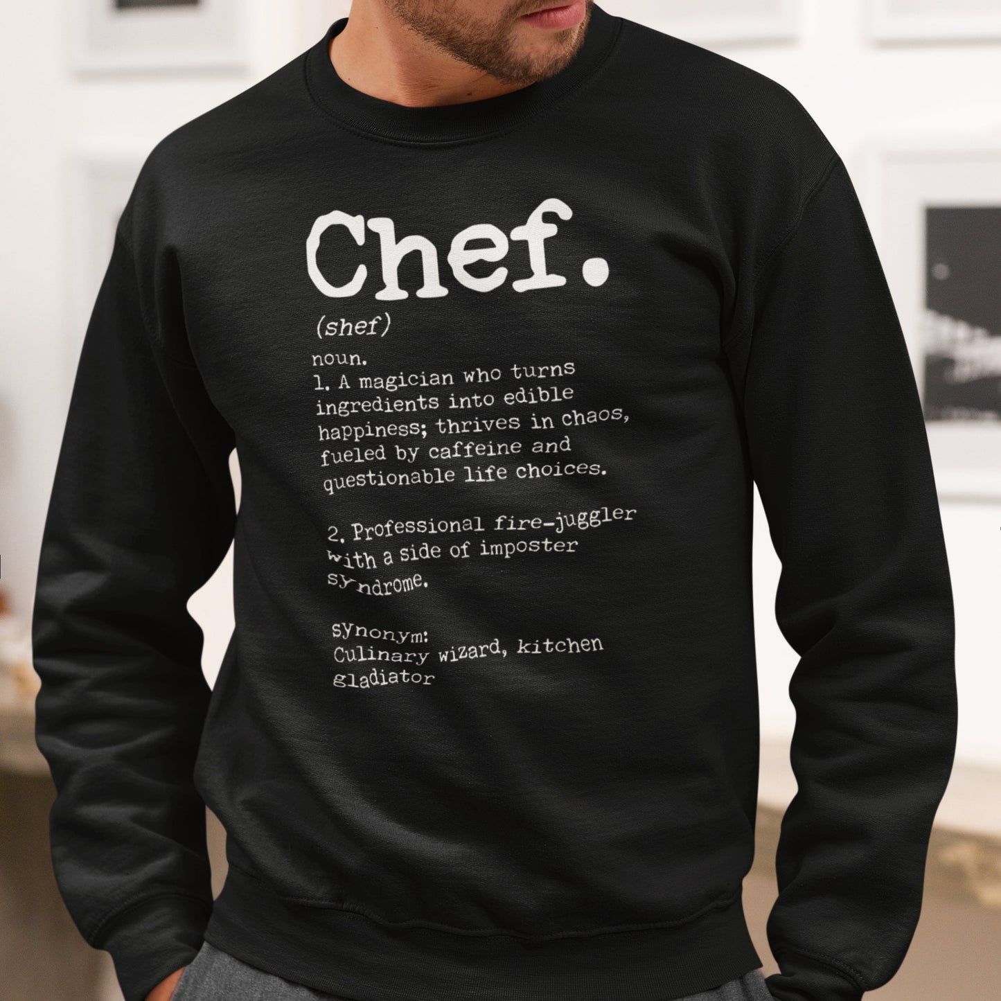 Chef Definition Unisex Sweatshirt