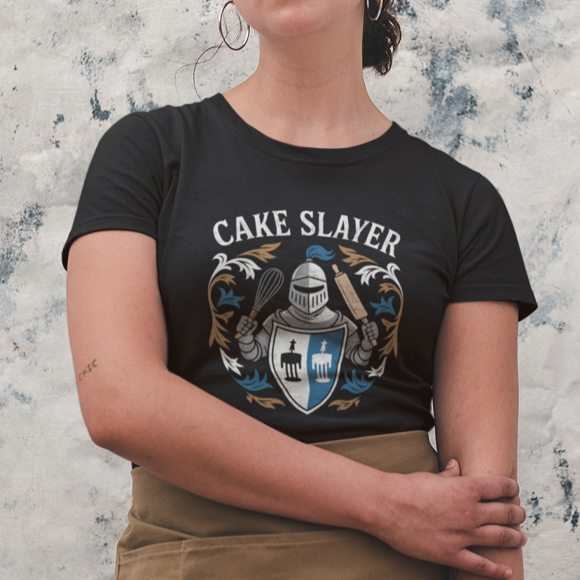 Cake Slayer Medieval Unisex Tee