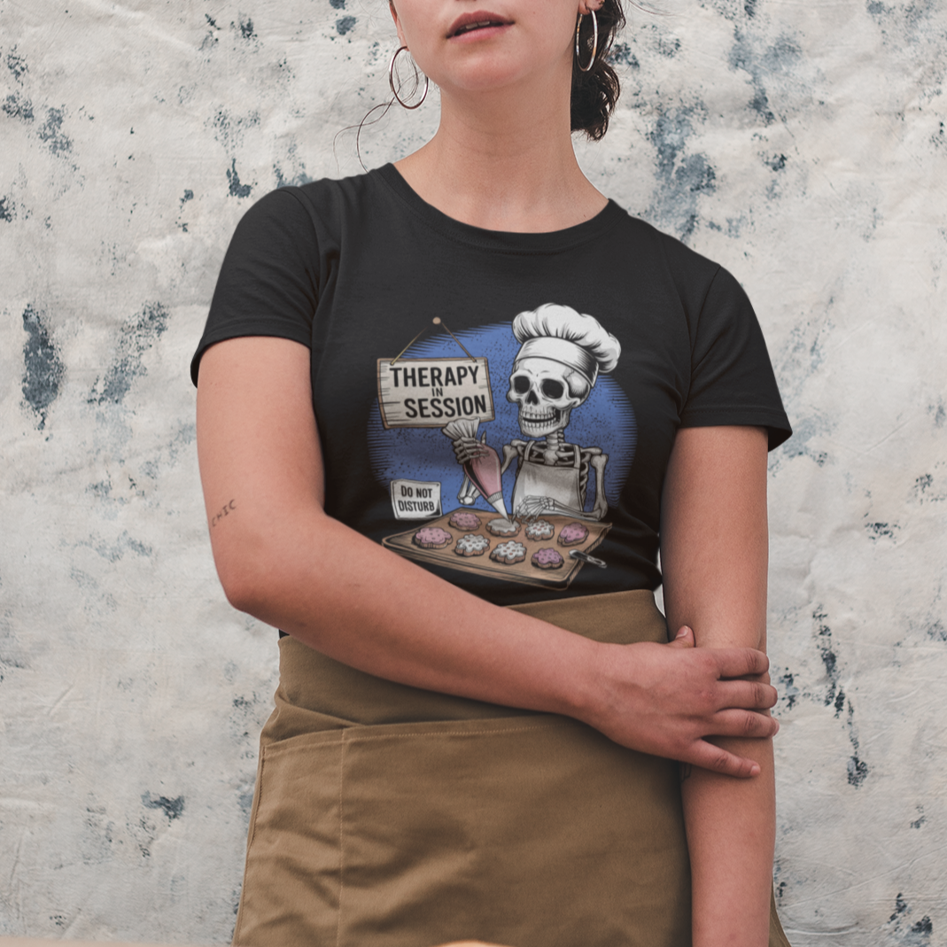 Therapy In Session Baking Unisex Tee