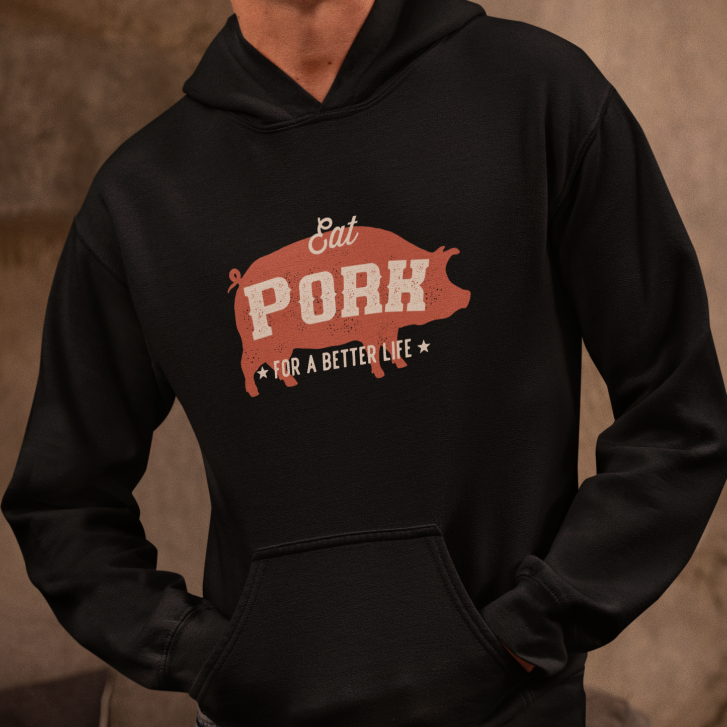 Eat Pork Unisex Hoodie