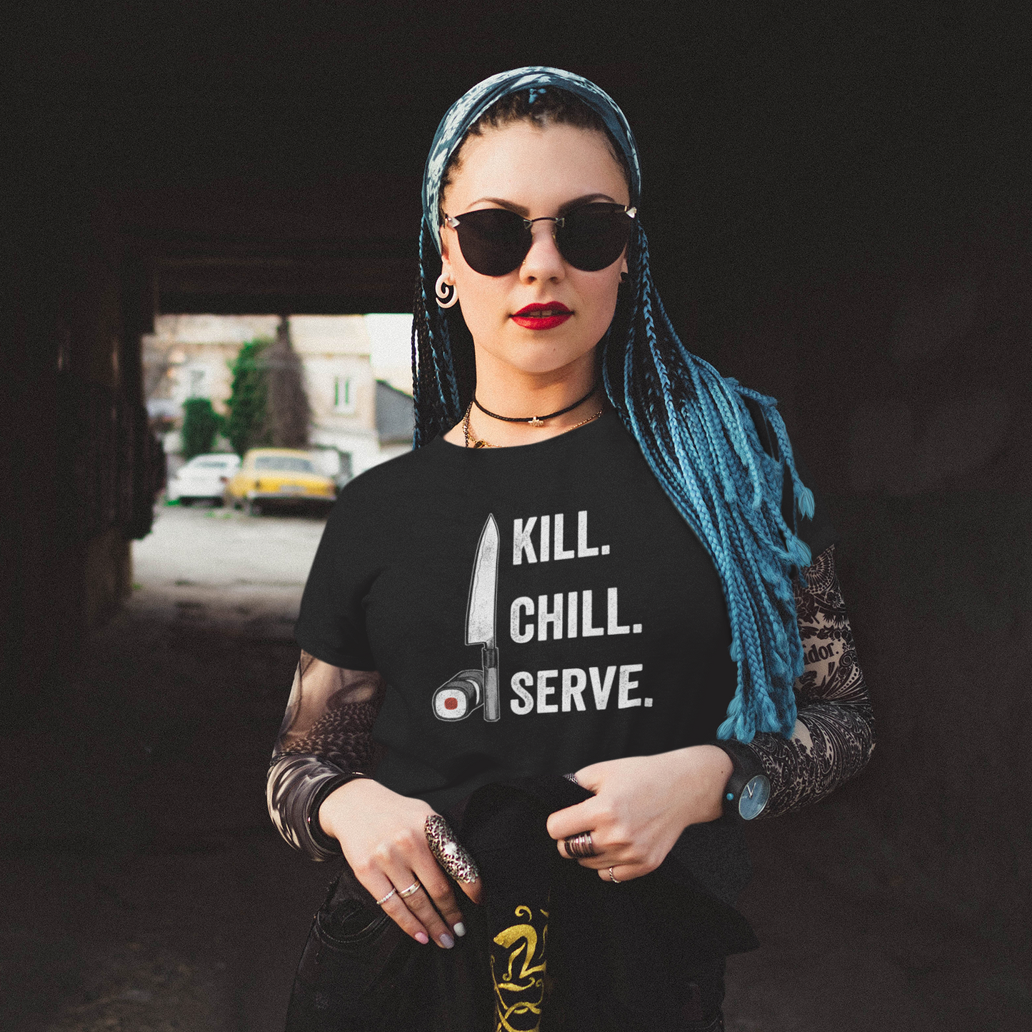 Kill Chill Serve Unisex Tee