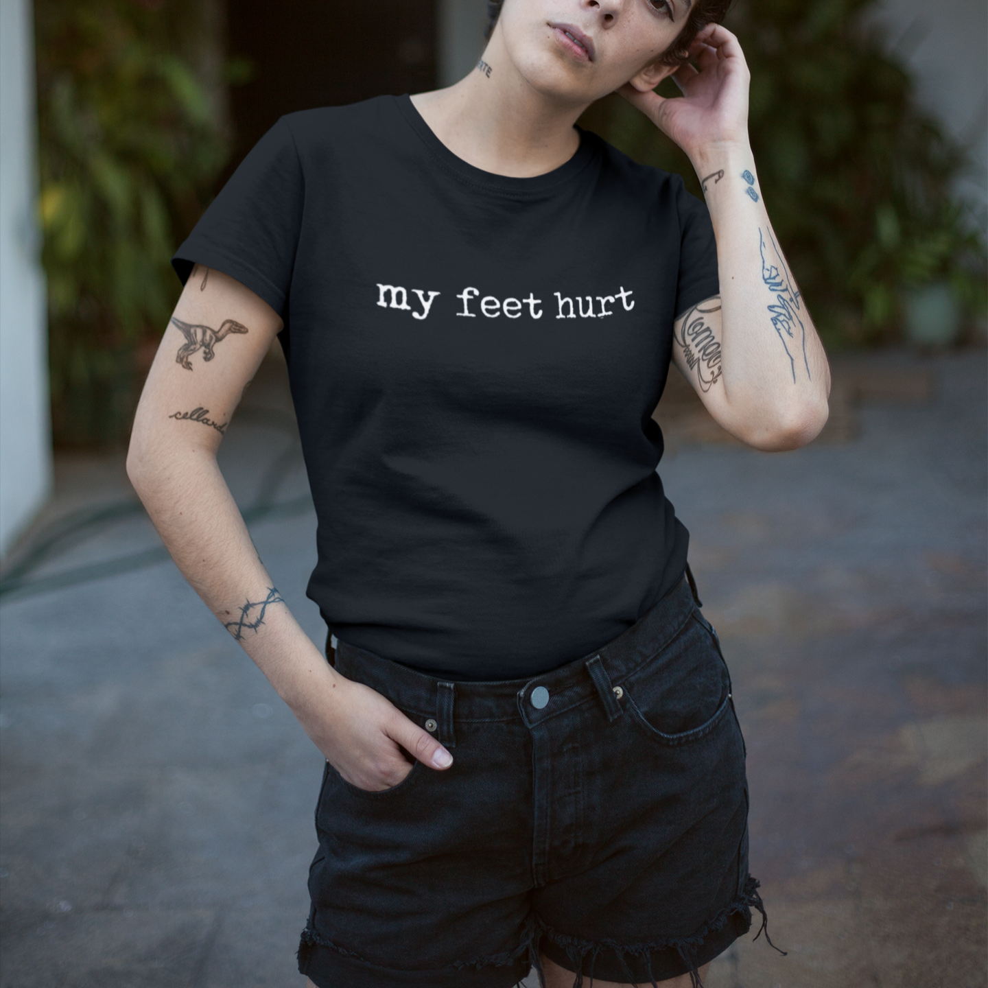 My Feet Hurt Unisex Tee