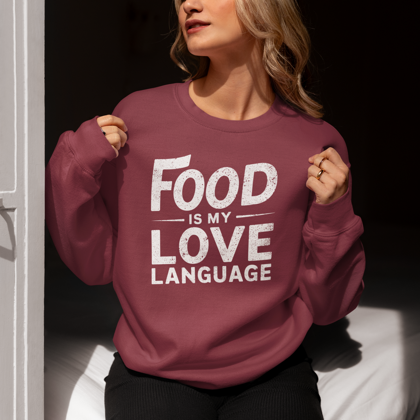 Food is my Love Language Unisex Sweatshirt