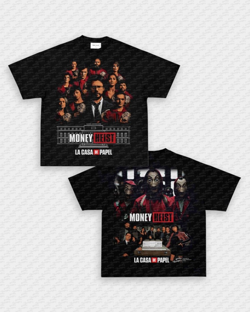 MONEY HEIST TEE - [DS] - clothing by TeeHivey.com (Image 1)