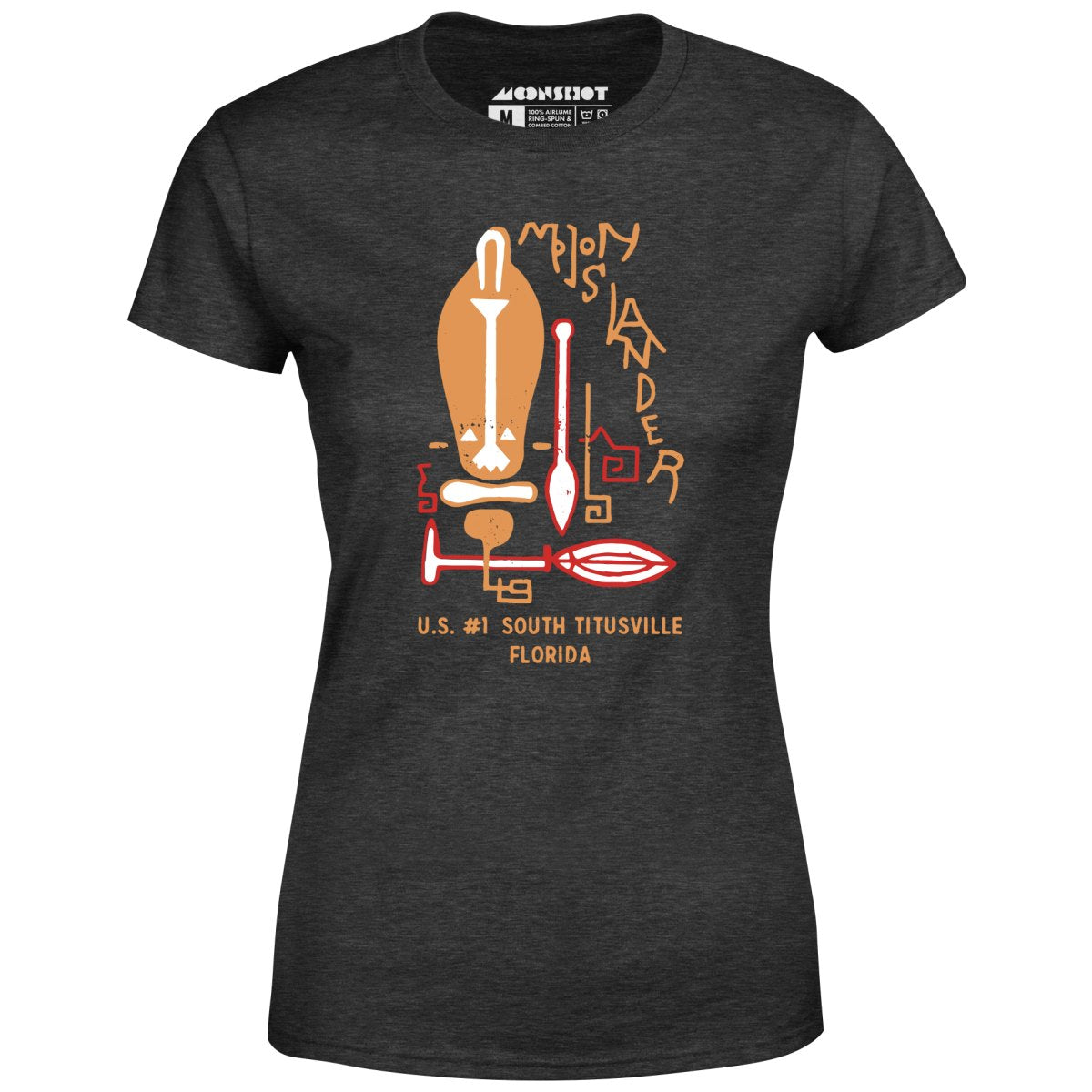 Moon Islander - Titusville, FL - Vintage Tiki Bar - Women's T-Shirt