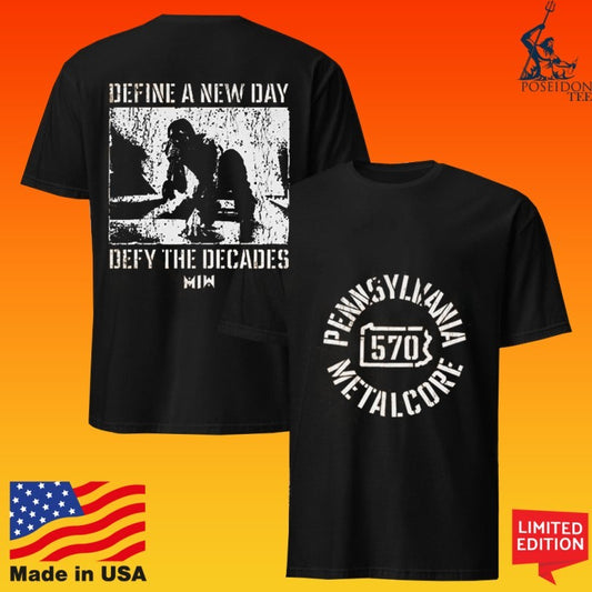 Motionless In White Pa Metalcore Define A New Day Defy The Decades T-shirt