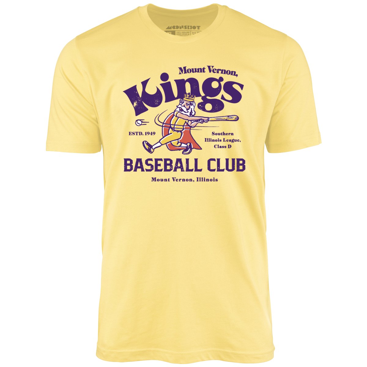 Mount Vernon Kings - Illinois - Vintage Defunct Baseball Teams - Unisex T-Shirt