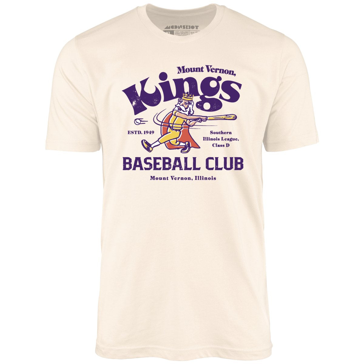 Mount Vernon Kings - Illinois - Vintage Defunct Baseball Teams - Unisex T-Shirt