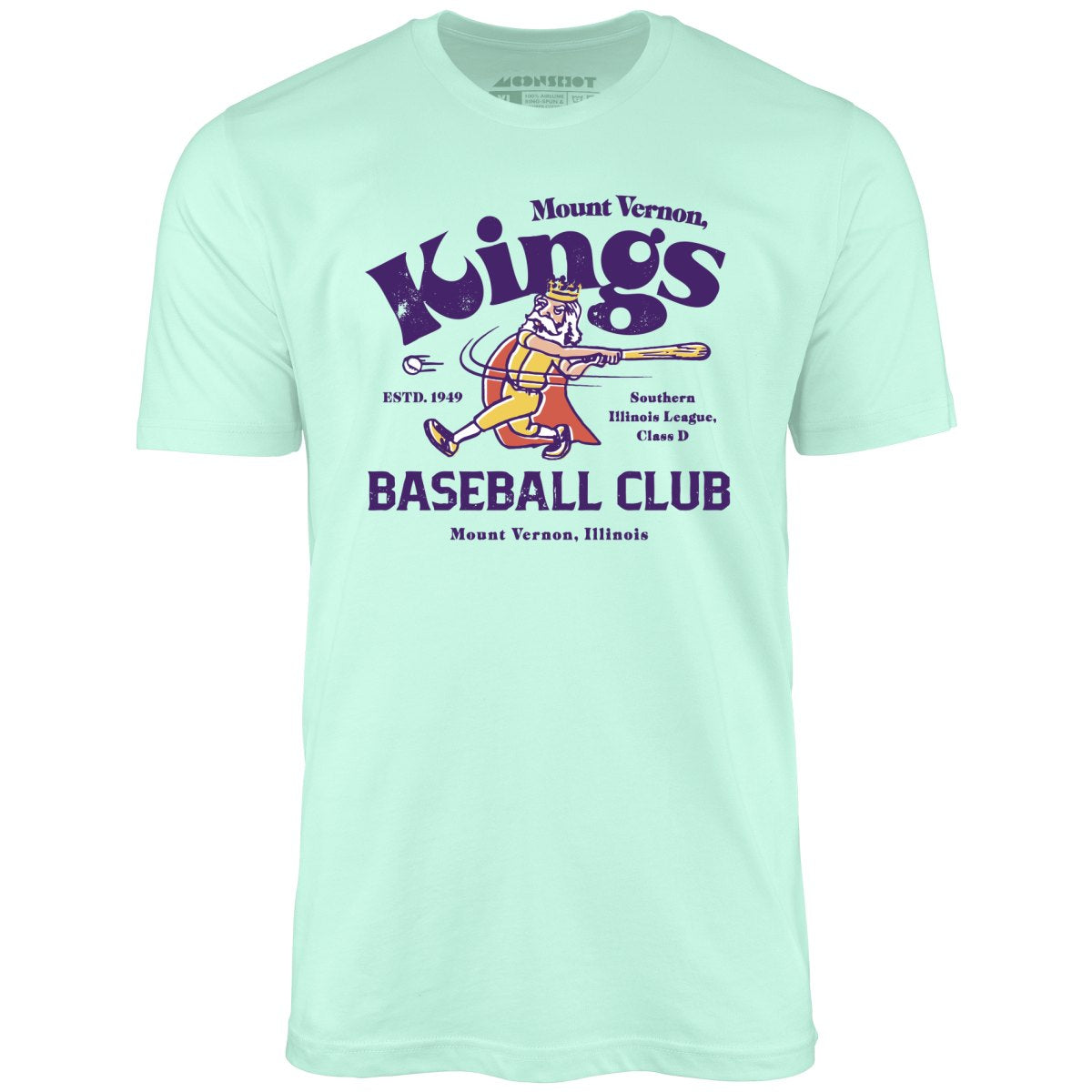 Mount Vernon Kings - Illinois - Vintage Defunct Baseball Teams - Unisex T-Shirt