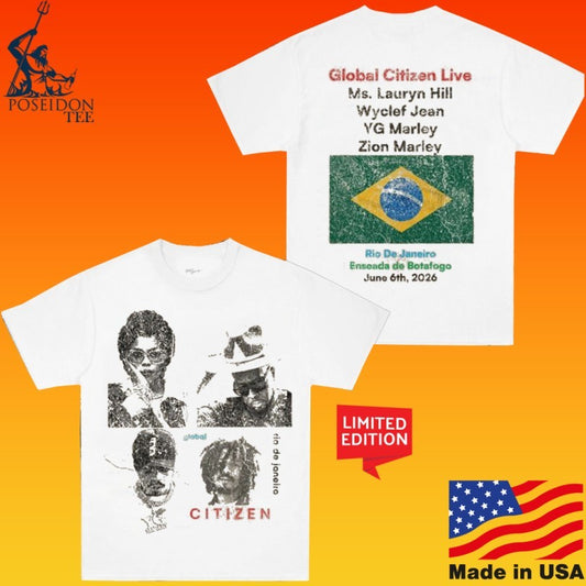 Ms Lauryn Hill Global Citizen Rio De Janeiro T-shirt