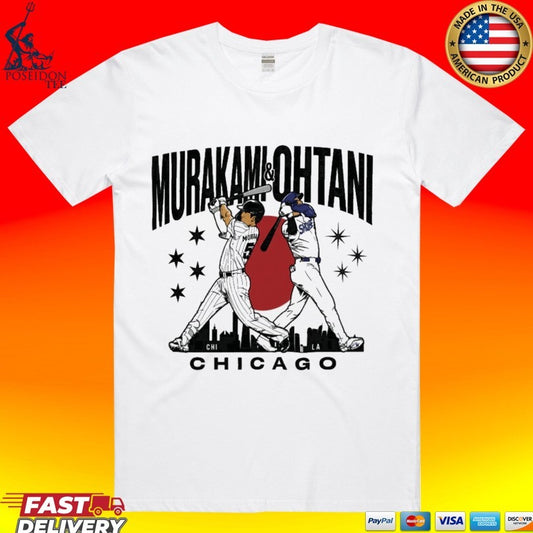 Munetaka Murakami Chicago Shohei Ohtani Dodgers T-shirt