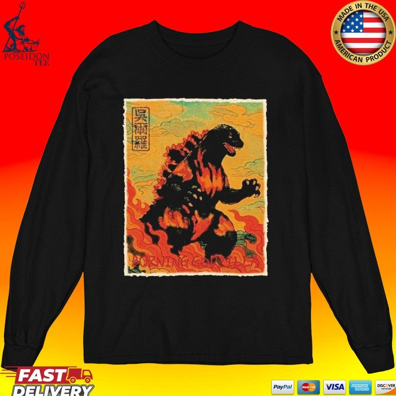 Myles Garrett Godzilla Vs Destoroyah 30th Anniversary Los Angeles Rams T-shirt