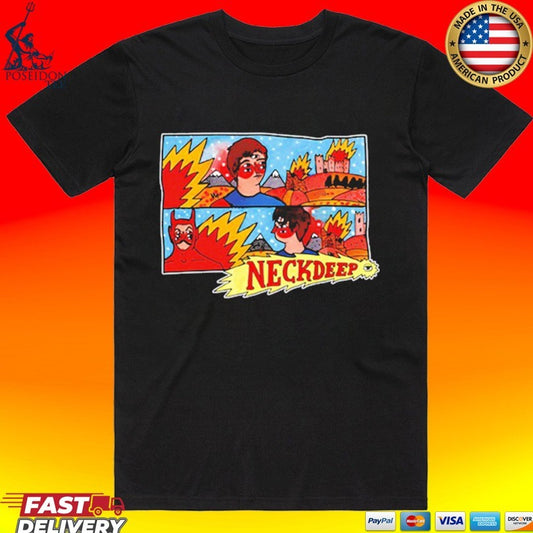 Neck Deep Lnotgy 10 Year Life’s Not Out To Get You T-shirt