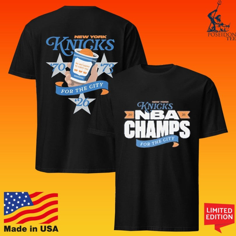 New York Knicks Anthora Coffee Champ T-shirt