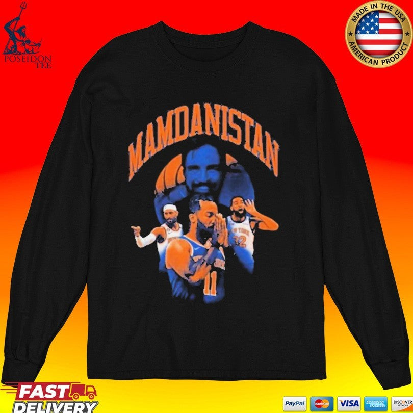 New York Knicks Mamdani Stan T-shirt