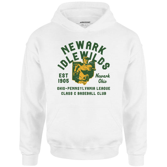 Newark Idlewilds - Ohio - Vintage Defunct Baseball Teams - Unisex Hoodie