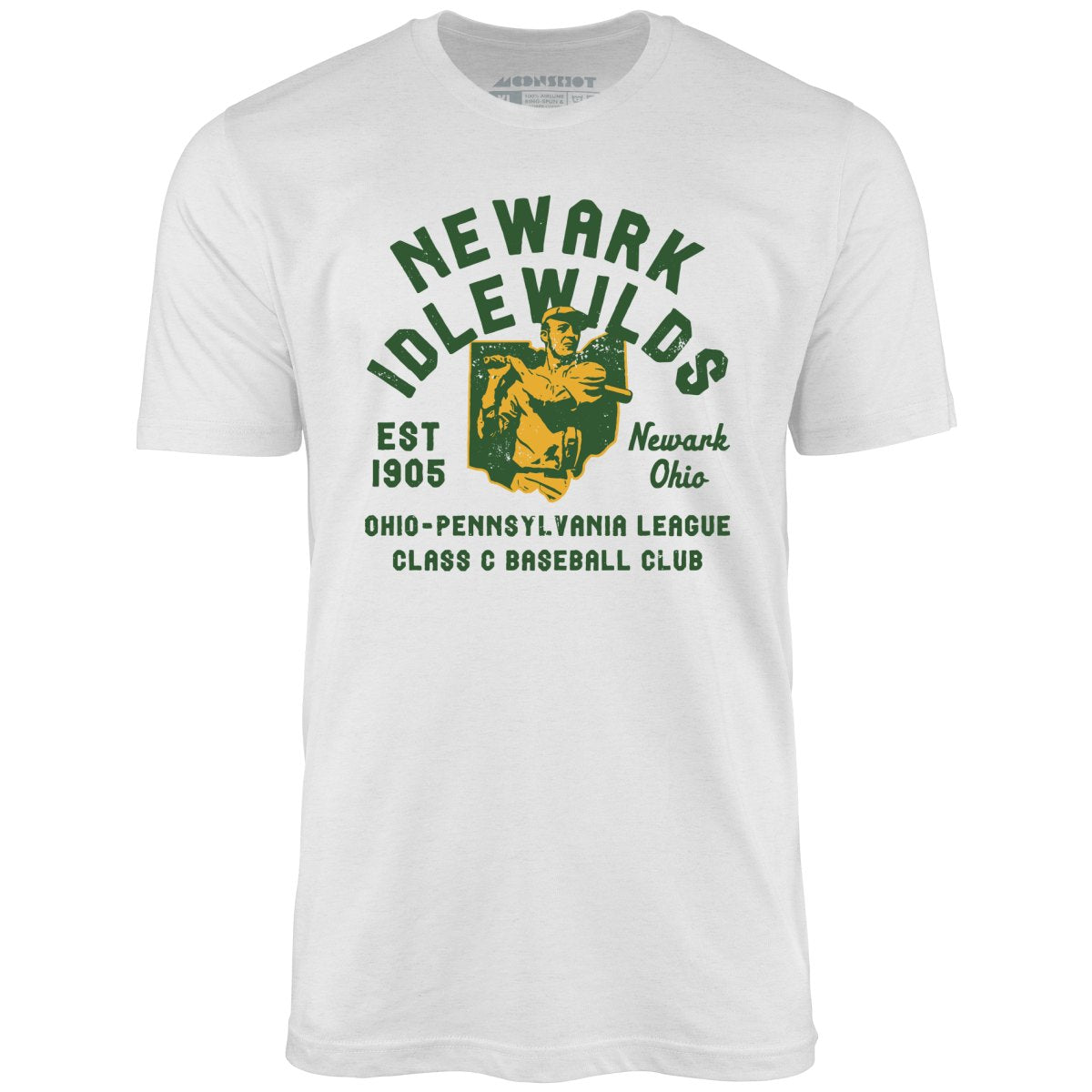 Newark Idlewilds - Ohio - Vintage Defunct Baseball Teams - Unisex T-Shirt