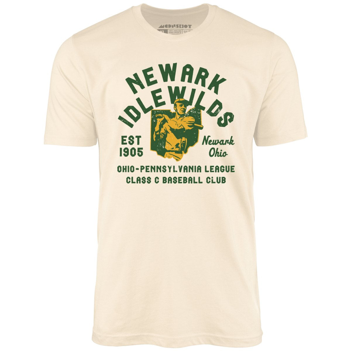 Newark Idlewilds - Ohio - Vintage Defunct Baseball Teams - Unisex T-Shirt
