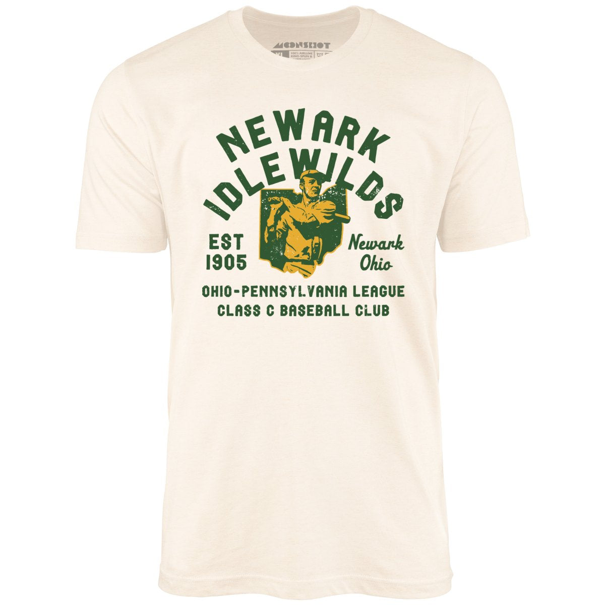 Newark Idlewilds - Ohio - Vintage Defunct Baseball Teams - Unisex T-Shirt