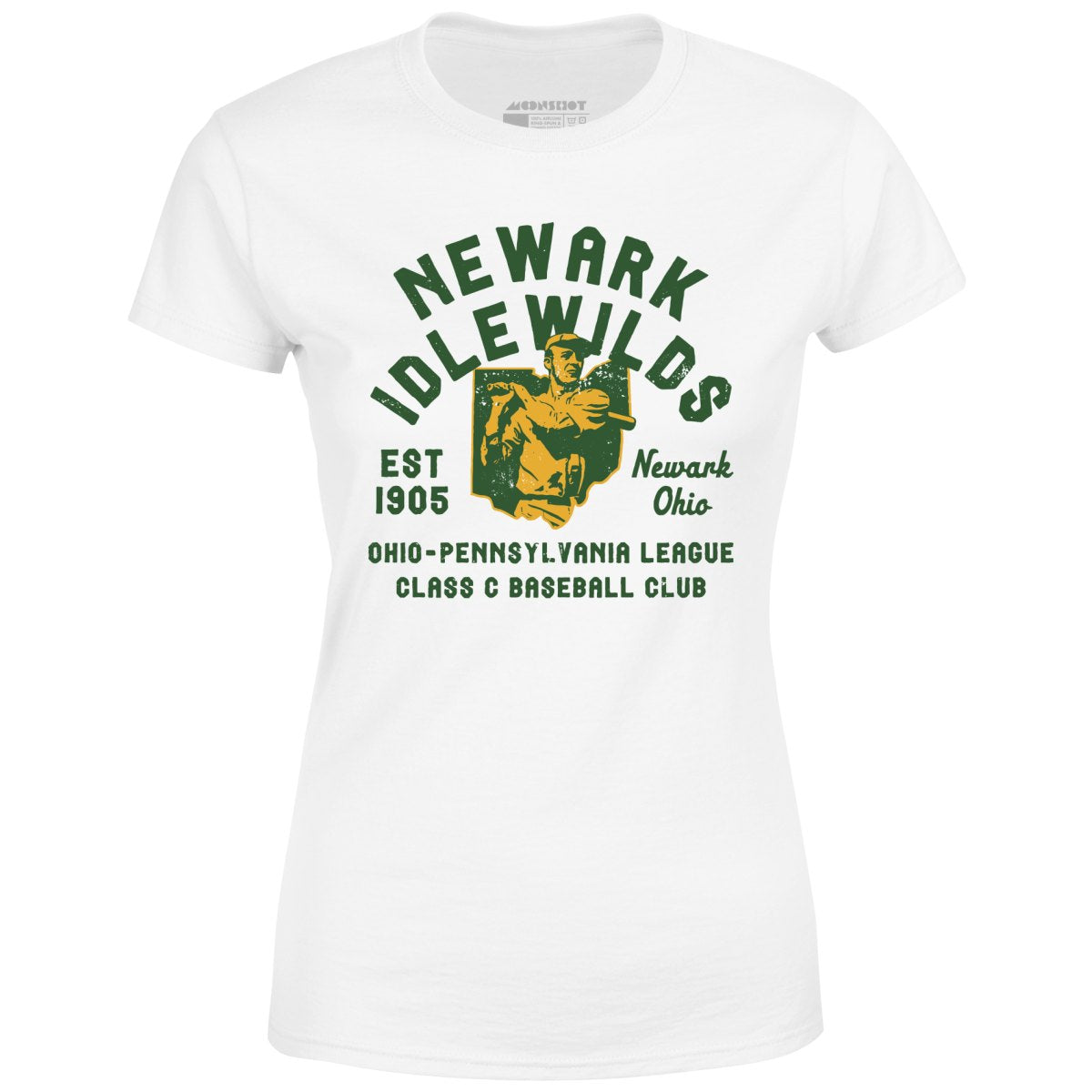 Newark Idlewilds - Ohio - Vintage Defunct Baseball Teams - Women's T-Shirt