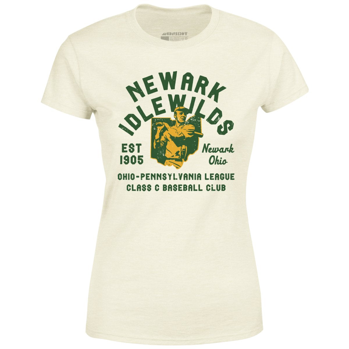 Newark Idlewilds - Ohio - Vintage Defunct Baseball Teams - Women's T-Shirt