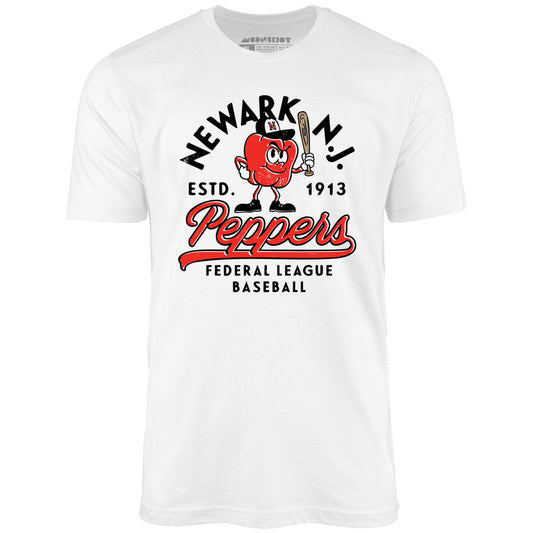 Newark Peppers - New Jersey - Vintage Defunct Baseball Teams - Unisex T-Shirt