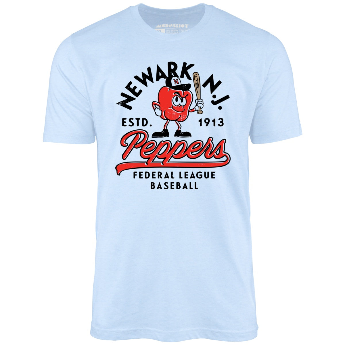 Newark Peppers - New Jersey - Vintage Defunct Baseball Teams - Unisex T-Shirt