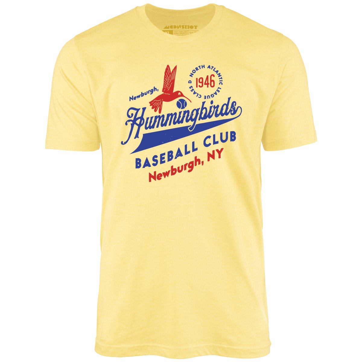 Newburgh Hummingbirds - New York - Vintage Defunct Baseball Teams - Unisex T-Shirt