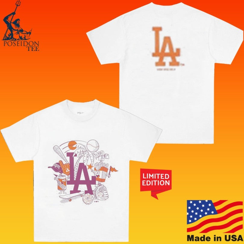 Neweracap Los Angeles Dodgers Mlb T-shirt