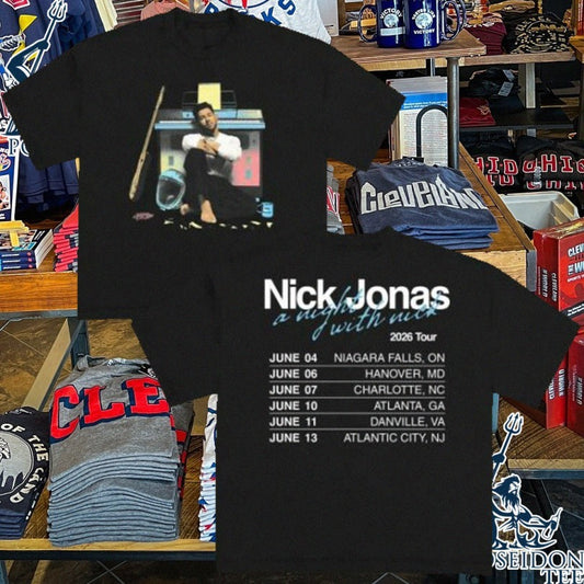 Nick Jonas A Night With Nick Tour T-shirt