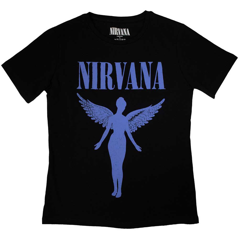 Angelic Blue Mono T Shirt - clothing by TeeHivey.com