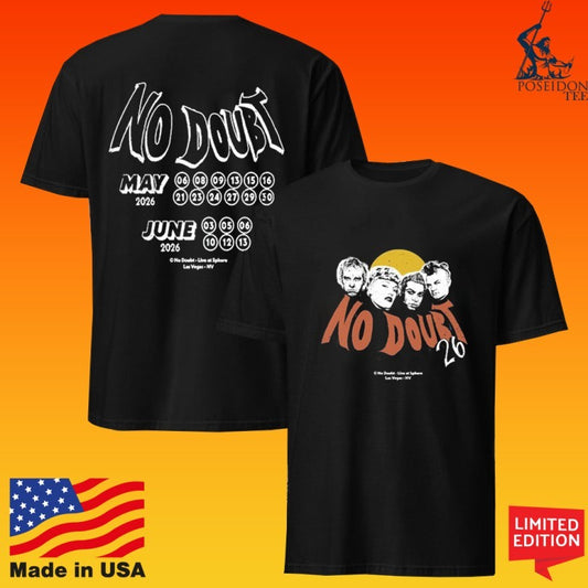 No Doubt Tour May June 2026 Sphere Las Vegas Nv T-shirt
