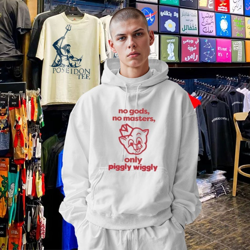 No Gods No Masters Only Piggly Wiggly T-shirt