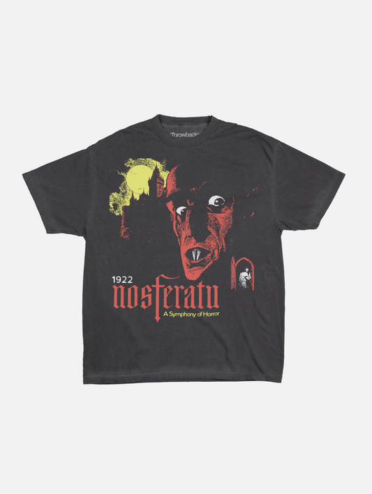 Nosferatu Halftone Horror Movie Tee