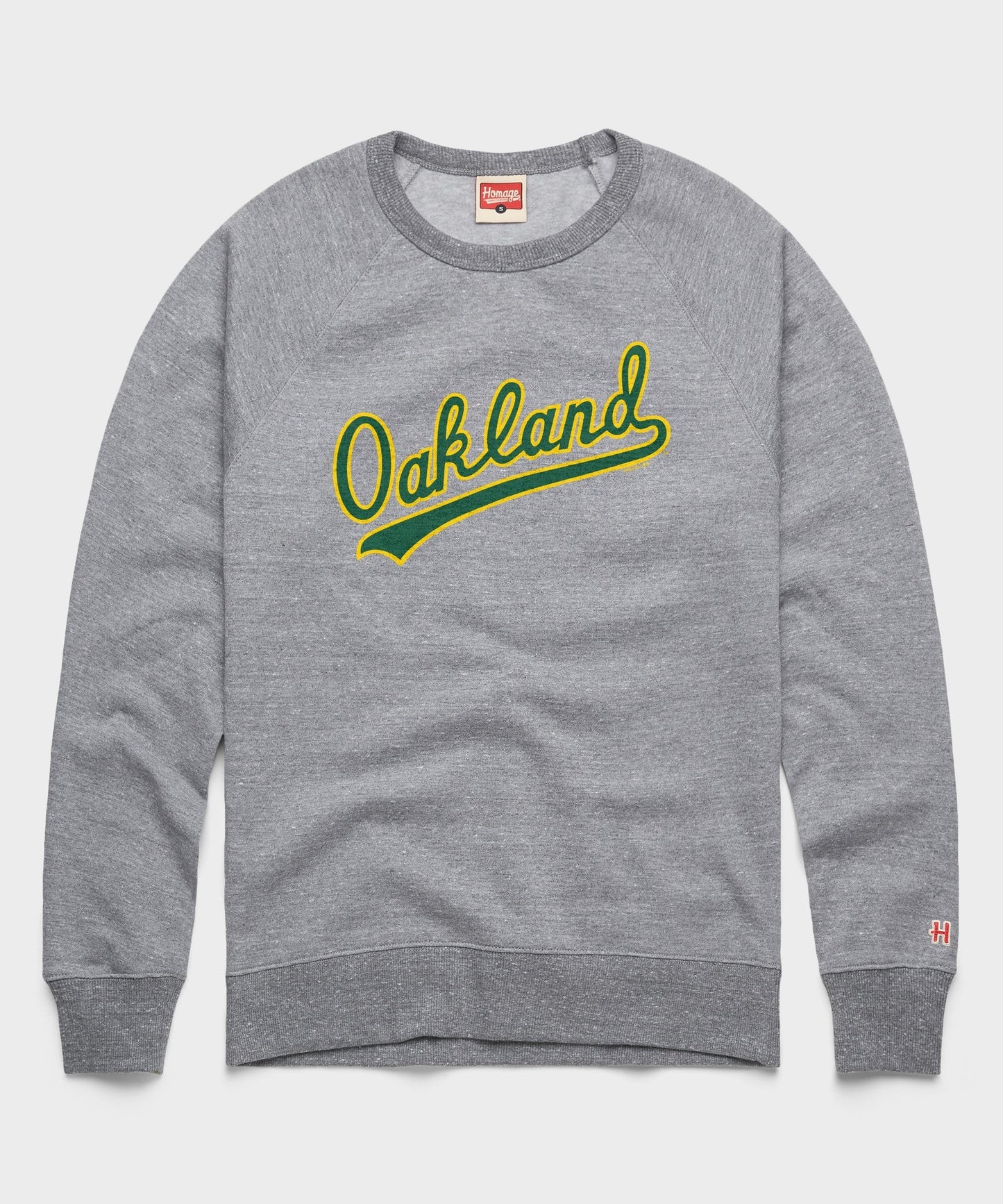 Oakland Athletics Jersey Logo '87 Crewneck