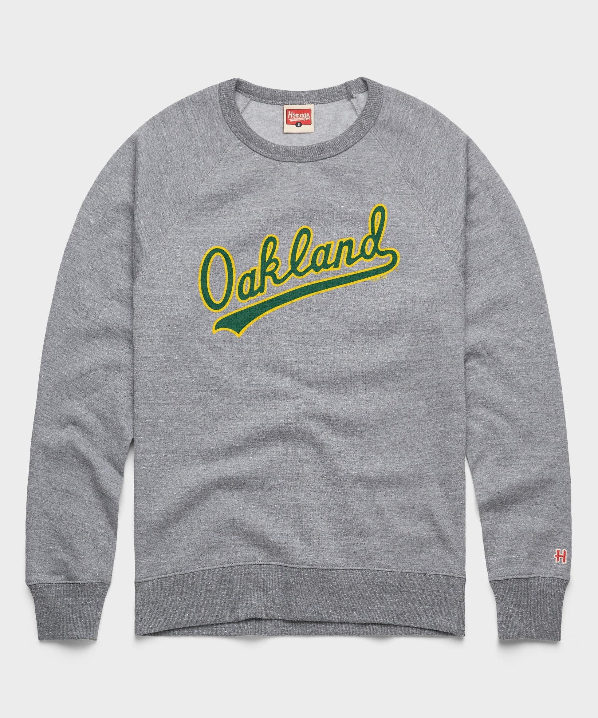 Oakland Athletics Jersey Logo '87 Crewneck