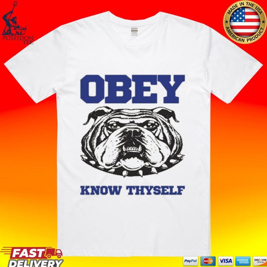 Obey Know Thyself Heavyweight T-shirt