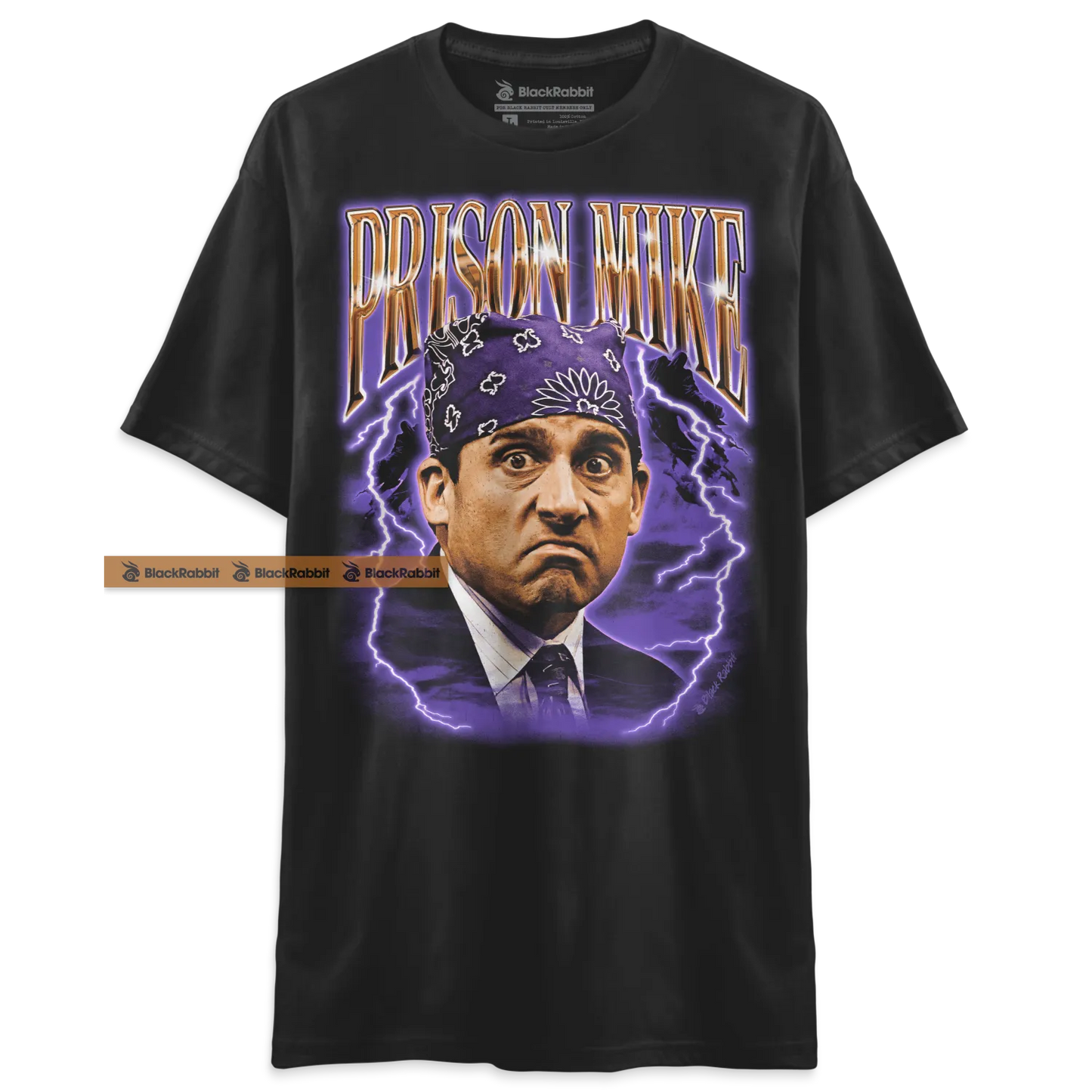 The Office Prison Mike Michael Scott Retro Vintage Bootleg Unisex Classic T-Shirt