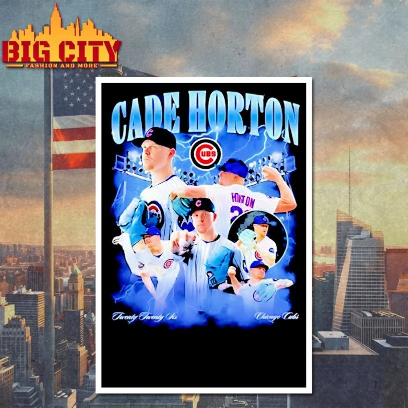 Official 2026 Chicago Cubs Cade Horton Graphic T-shirt