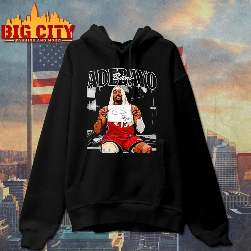 Official Bam Adebayo 83 Point photo T-shirt