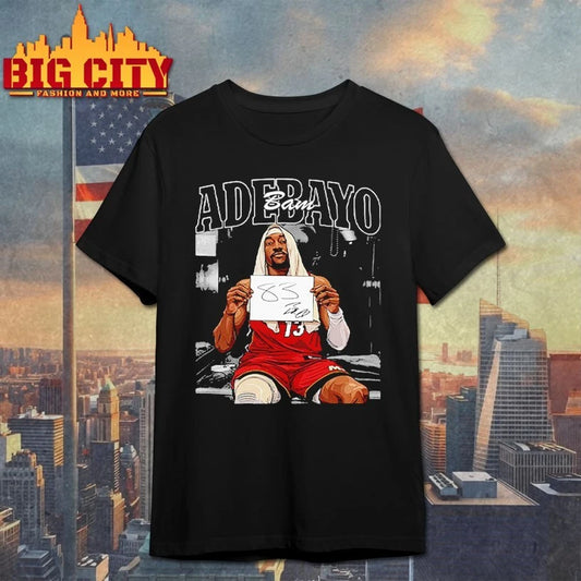 Official Bam Adebayo 83 Point photo T-shirt