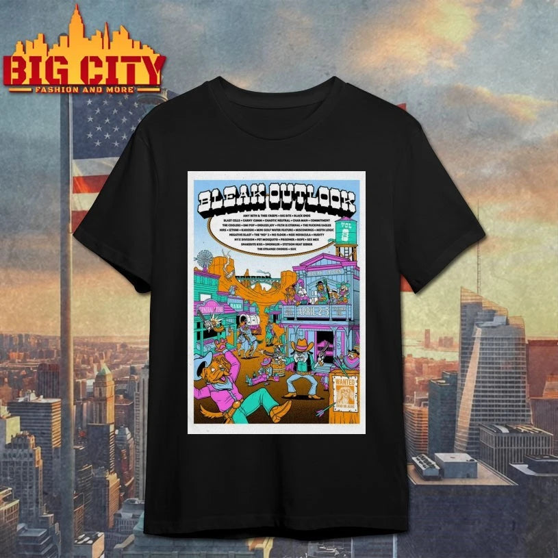 Official Bleak Outlook Apr 2-5 2026 Tacoma, Washington Poster T-shirt