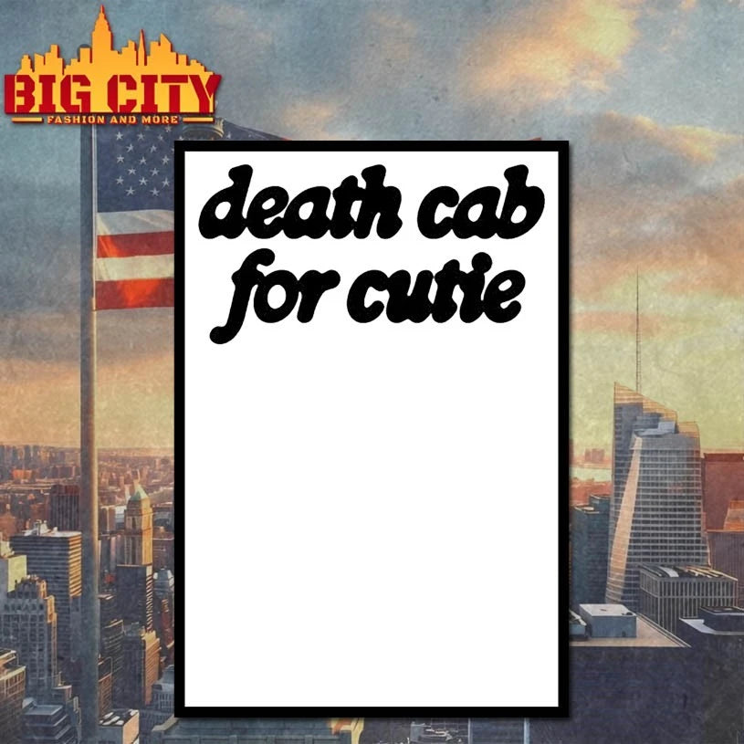 Official Death Cab For Cutie I Built You A Tower Logo T-shirt